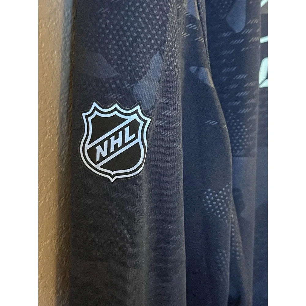 Men's 3XL NWT Seattle Kraken‎ NHL Fanatics Authentic Pro Camo Pullover Hoodie